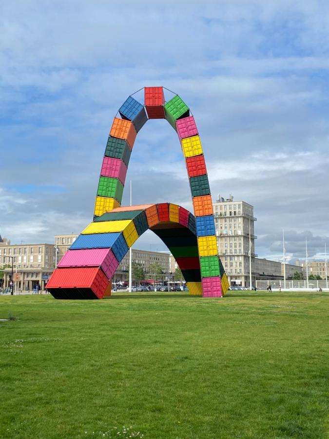 Vivez Le Centre Ville A La Plage - Balcon Le Havre Exteriör bild